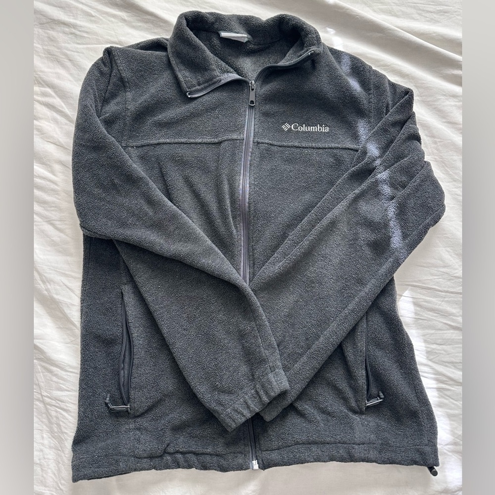 Columbia fleece zip up jacket